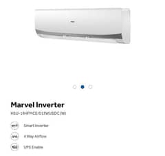 Haier DC inverter 1.5 ton