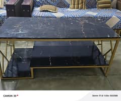 Table with Iron base