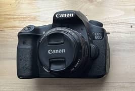 Canon 60D with 18-55mm & 50mm 1.8 lens