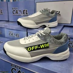 High Gripper Jogger Shoes- 8614, Grey