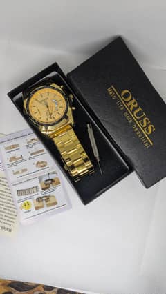 Men's high quality watch delivery available