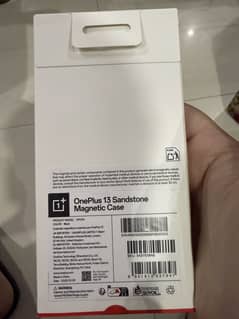 ONEPLUS 13  original sandstone MagSafe case and nilkin