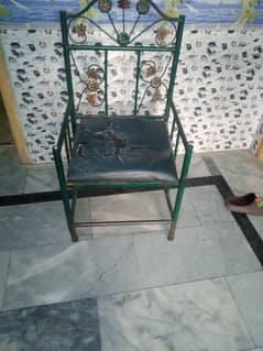 metal chair