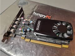 Nvidia Quadro P620 (2GB GDDR5 128-Bit) (Better than 750ti) + Connector