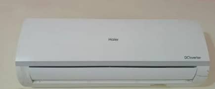 Haier AC DC Inverter 1.5 ton / new condition