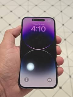iPhone 14 Pro 128GB Deep Purple Physical Dual Sim PTA Approved