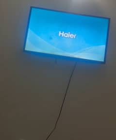 haier LED TV 32” inches with some minor spot