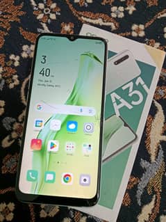 OPPO A31.4gb 128gb. with box.