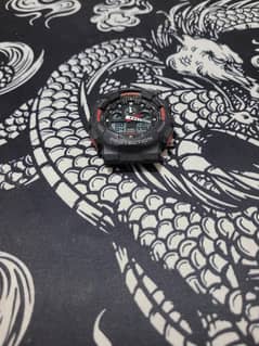 Casio G-shock GA-100-1A4DR Digital Quartz Resin Men's Watch Original
