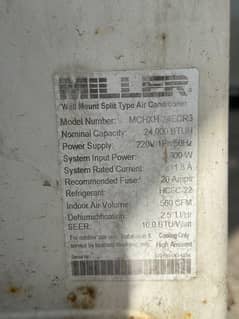 Miller 2Ton AC's