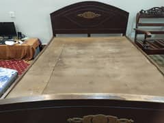 Wooden bed