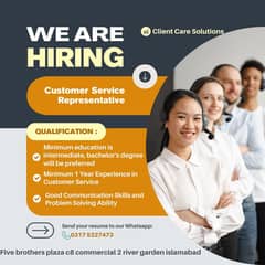Hiring Csr for uk based campaign