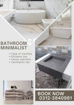 Marble Vanity / Vanity / bath vanity / pvc vanity / corian vanity
