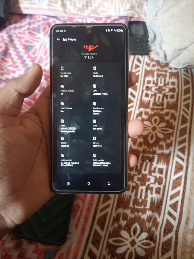Itel P55 plus 4 month used no damage no part change 3