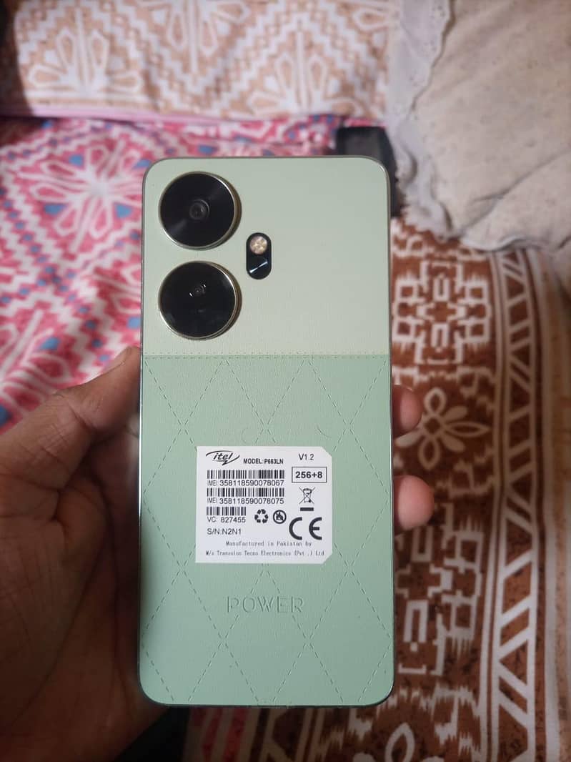 Itel P55 plus 4 month used no damage no part change 4