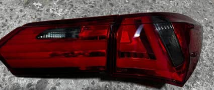 Toyota corolla 2015 to 2025 lawa style back lights sport available