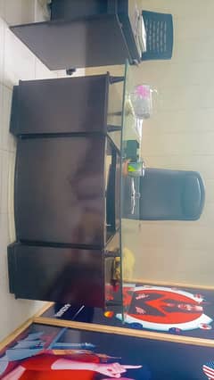 2 Office Tables and One Executive chair