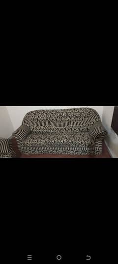 Black Sofa set good condition