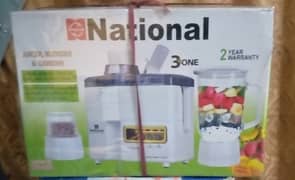 National Juicer and blender/Grinder