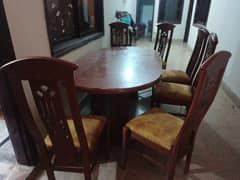 Dining table 6 seater