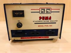 Puma PVSL-500 Automatic Voltage Stabilizer – 110V & 220V Dual Output