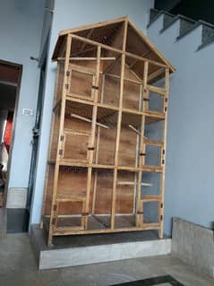 Birds cage wooden