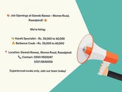 Barbecue and karahi specialist