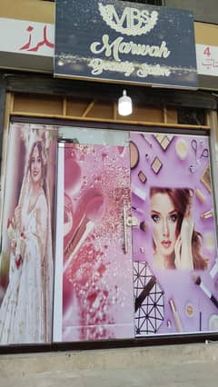 beauty parlour set-up for sale
