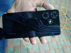 infinix hot 30i 8 + 8GB ram 128 GB memory complete Saman box charger