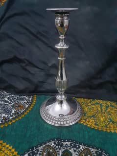 antique metal iron stand