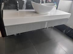 Corian vanities