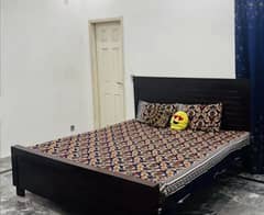 King Size Bed with Mattress – Excellent Condition!