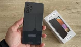 Samsung A32 6 RAM 128gb 10 by 10 cond my WhatsApp number 03267483108
