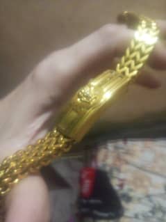 Gold Plated Bracelet for men | Dubai Imported | Original Versace