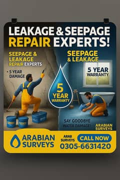 professional waterproofing heatproofing leakage seepage services