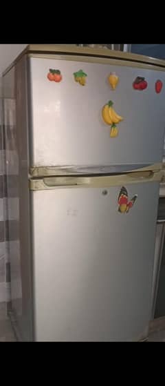 waves double door fridge
