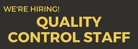 WAREHOUSE KY LIYE QC STAFF KI ZARRURAT HIRING