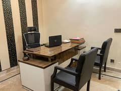 Fully Furnished 400 Sqft Commercial Office for Rent in Johar Town Phase 1 Block G1 Market Suitable for small call center and freelancing work