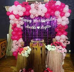 Events - Birthday Decor - Wedding - photography - Lights - Services