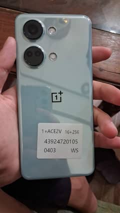 one plus ace 2v 16gb ram 256gb rom pta approved