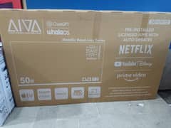 Aiva 50" AI GhatGPT LED TV Android original official warranty 1 year