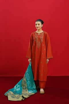 Women Unstitched 3 Piece Lawn suit