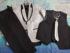 4 pcs wedding pant coat suit for 8 yrs boy
