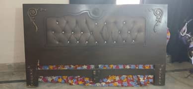 solid wood king size bed
