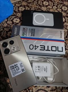 ilfinix note 40 complete box charger plus powerbank