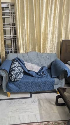 2 sofa set for sale 7 seater and 5 seater