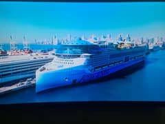 samsung TV curved 55 inch new condition