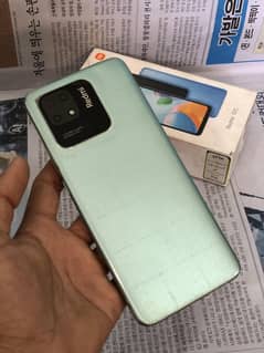 Redmi 10c 4gb 64gb in light green  color