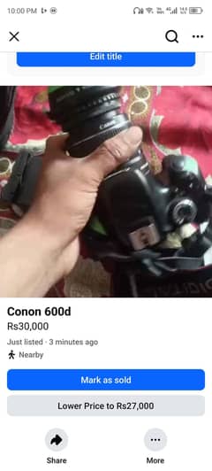 conon 600d camra dslr