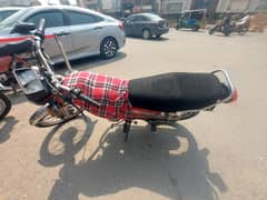 Honda 125cc Red colore 2018 modle